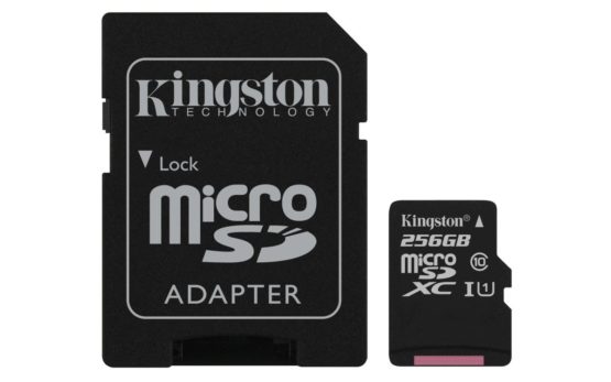 Kingston Canvas Select (SDCS/256GB) MicroSDClass 10 UHS-I Speeds Up to 80 MB/s Read (SD Adapter Included) - Bring Your HD Videos to Life - Image 2