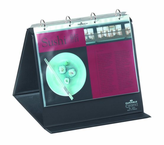 Durable Table Top Presenter A4 - Landscape - Image 2