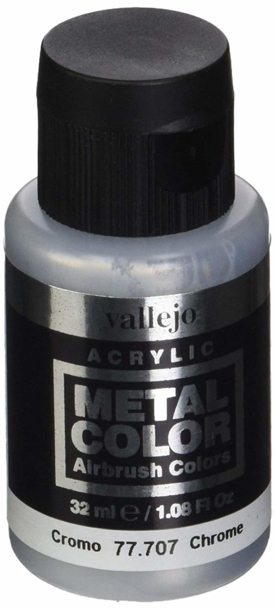 Acrylicos Vallejo 32 ml Metal Color - Chrome