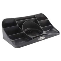 Rexel Agenda2 Desk Tidy W286xD153xH92mm Charcoal Ref 2101028