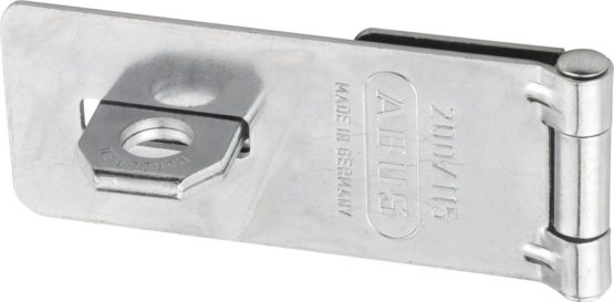ABUS 32118 200/115 mm Hasp Stainless Steel Silver