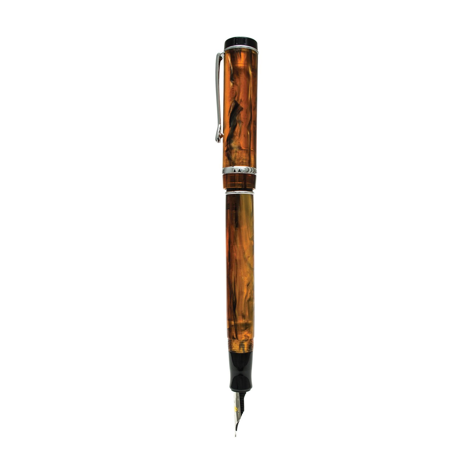 Conklin Duragraph Medium Nib Fountain Pen - Amber CK71342 - Image 3
