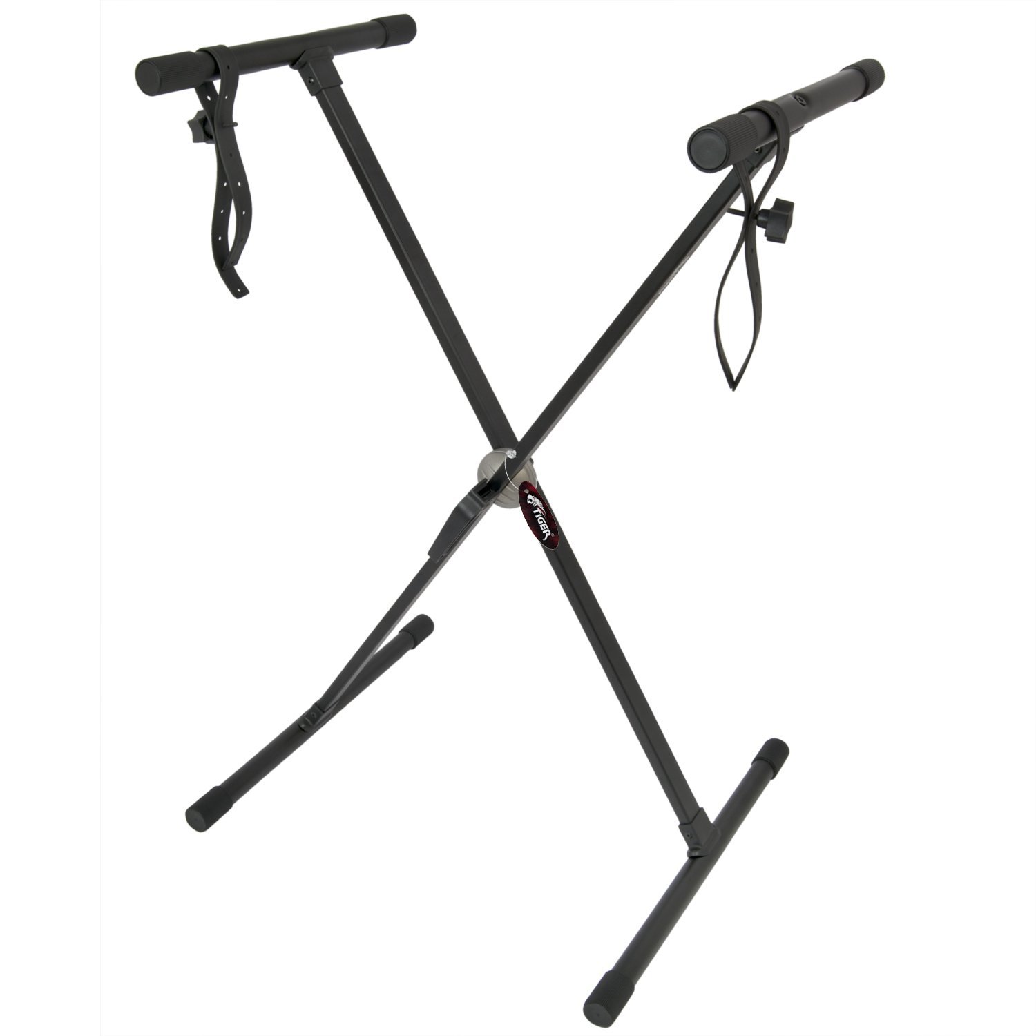 Tiger Keyboard Stand with Securing Straps – Single Braced X Frame ...