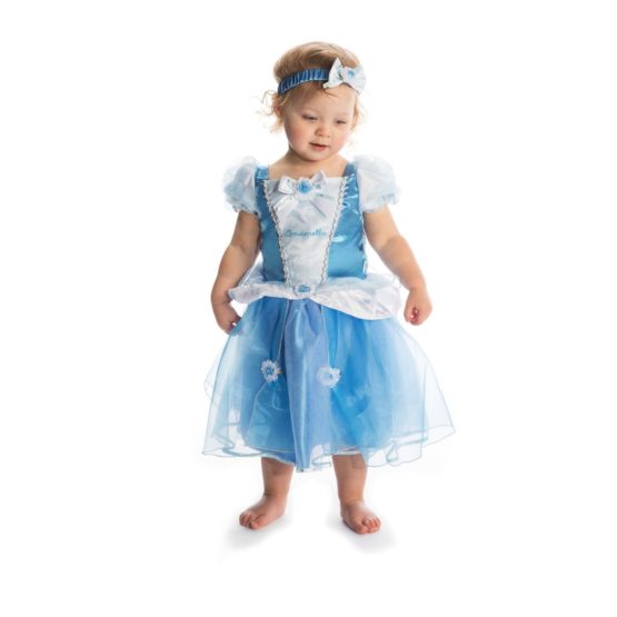Disney Princess Disney DCPRCIN03 Cinderella Child Dress Costume-3-6, 3-6 Months