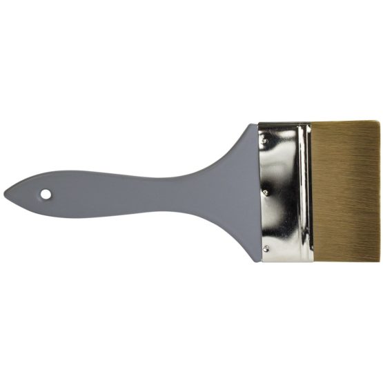 Deco Art Americana Decor Flat Brush-4-inch Width, Gray, 4-Inch