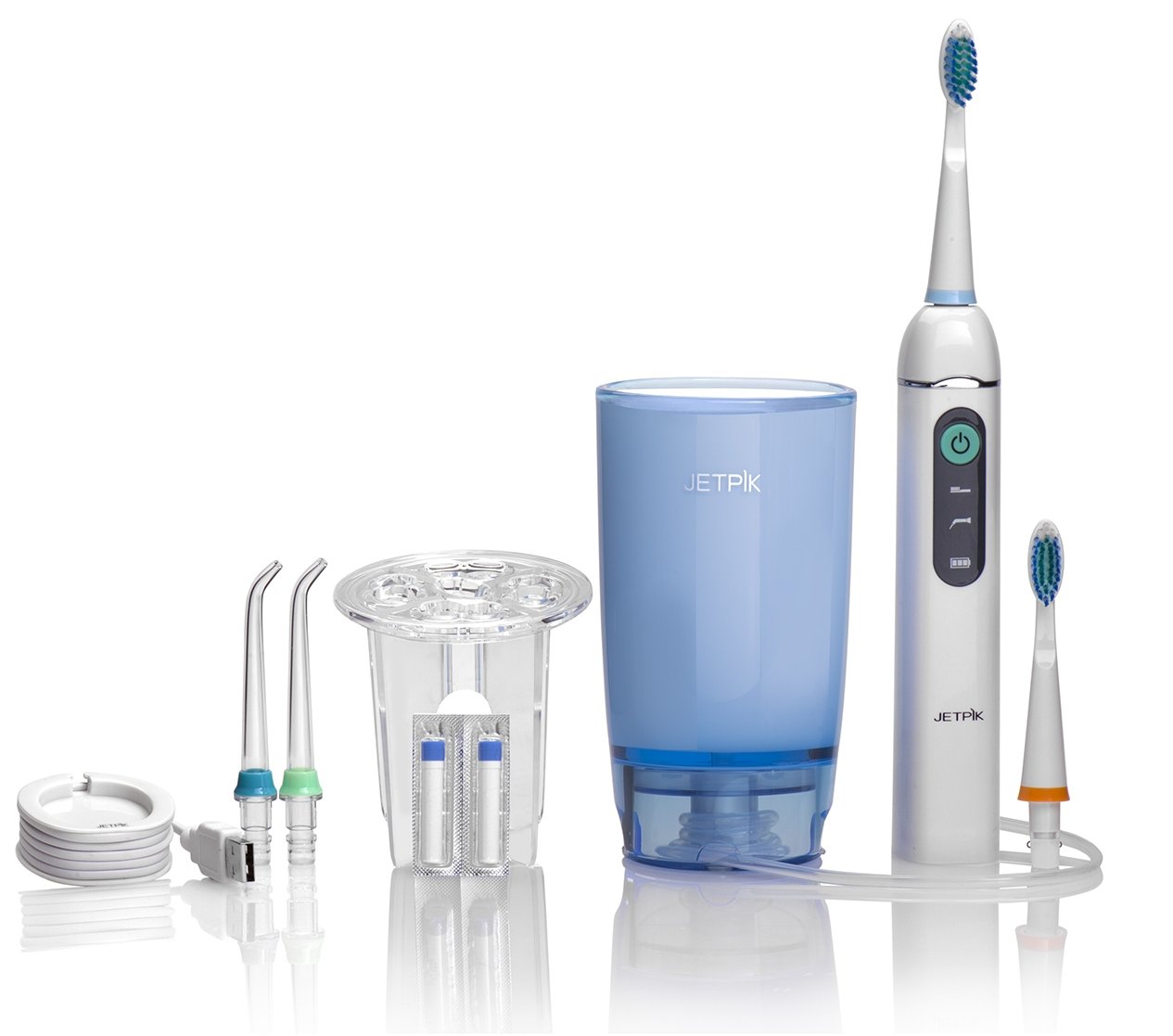 JETPIK JP-200 Home Rechargeable Electric Dental Flosser Oral Irrigator