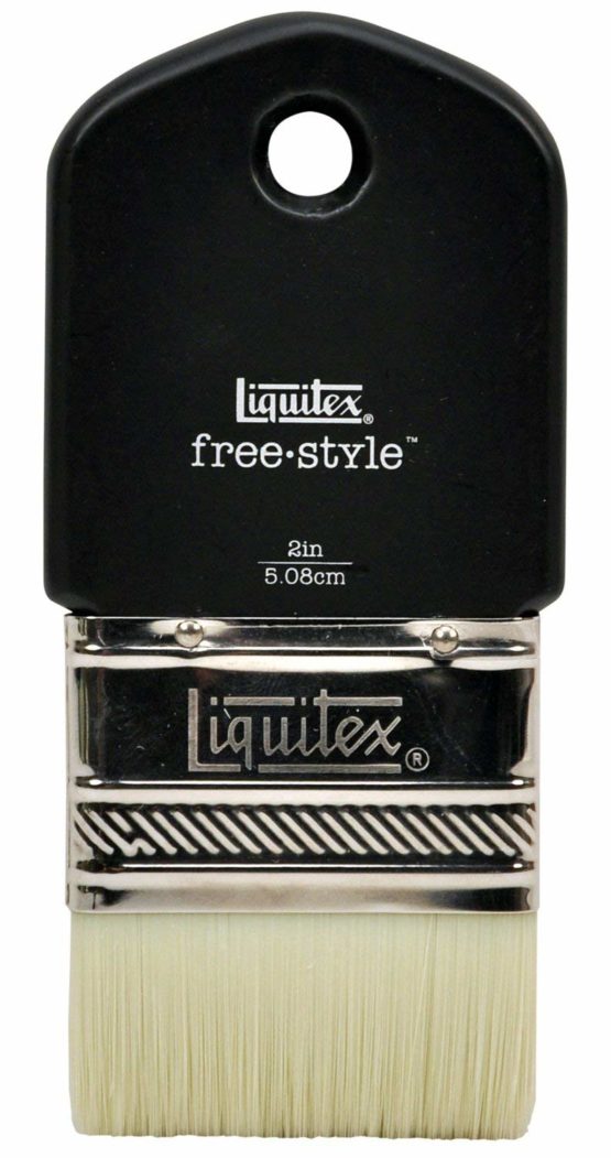 Liquitex Professional Freestyle Large Scale Brush, Paddle 2-inch, beige - Image 2