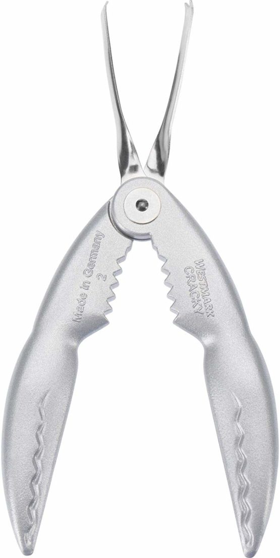 Westmark Lobster Cracker with built-in tweezers, Aluminium/stainless steel, Length: 21.1 cm, Cracky-Spezial, Silver, 66102270 - Image 2