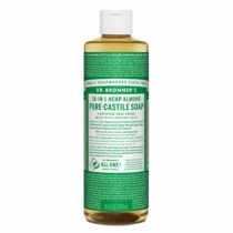 Dr. Bronner's Organic Almond Pure-Castile Liquid Soap, 473 ml