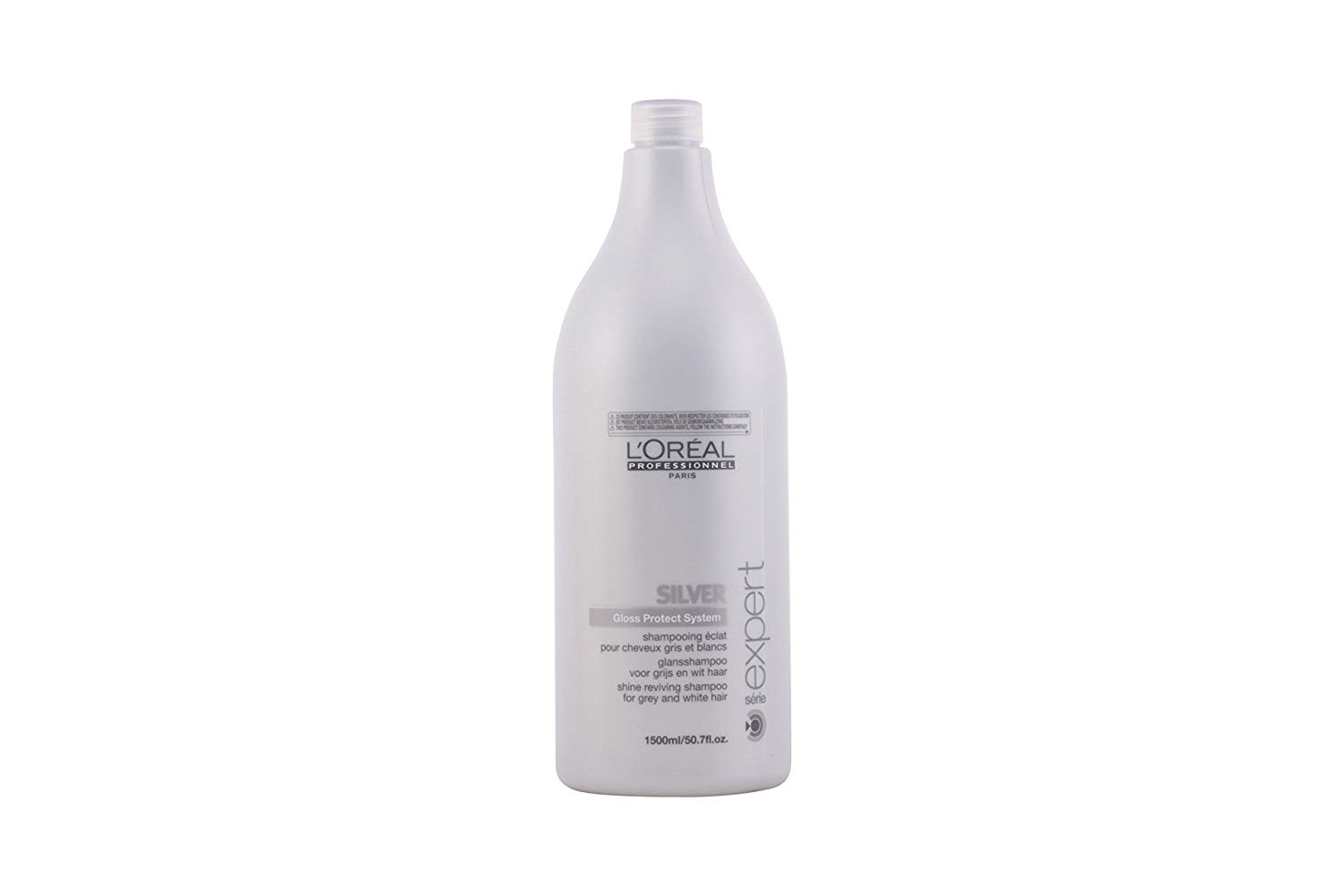 L'Oreal Serie Expert Shampoo 1500 ml, Silver, 1.5 l (Pack of 1)
