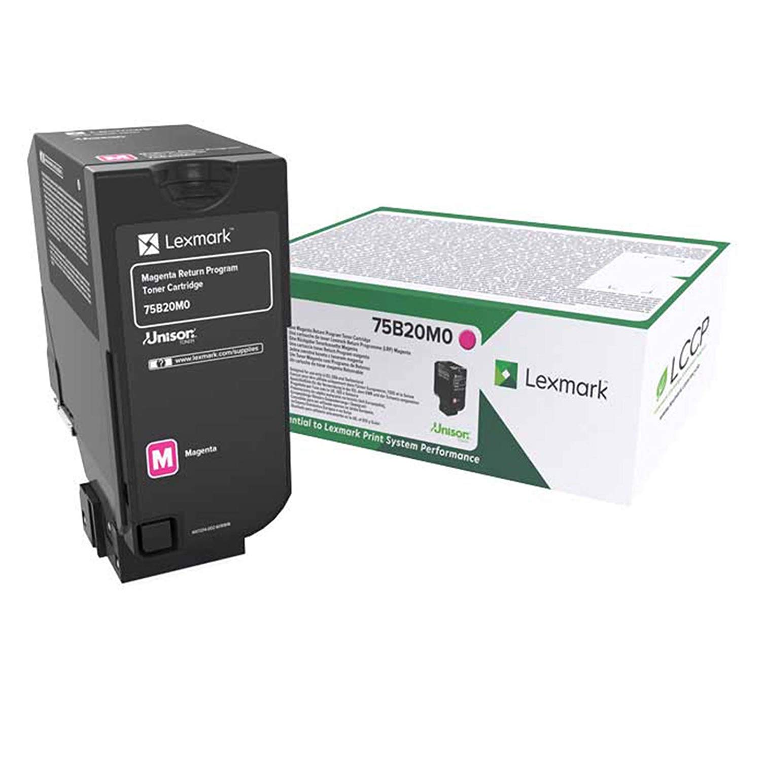 Lexmark 75B20M0 Toner Cartridge - Magenta