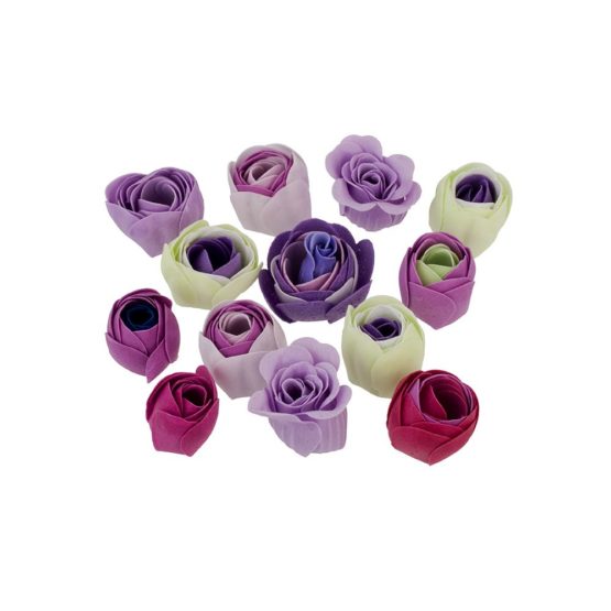 Heathcote & Ivory Lavender Fields Bathing Flowers in Sliding Box, 85 g - Image 2