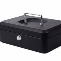 PAVO 8011841 10 inch Cash Box - Black