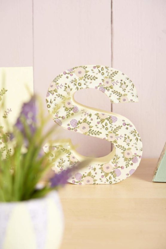 Glorex Cardboard Letter L, Natural L - Image 4
