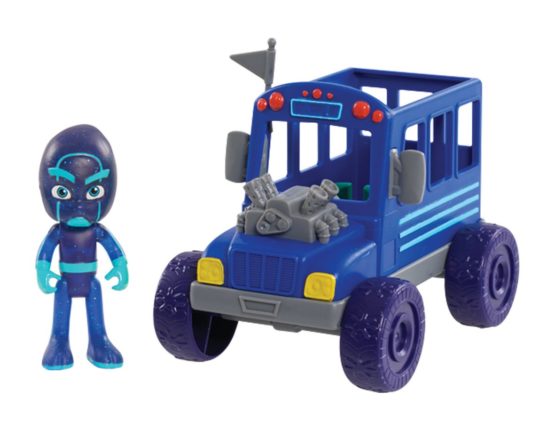 PJ Masks Vehicle & Figure - Night Ninja Bus (2017) - Image 2