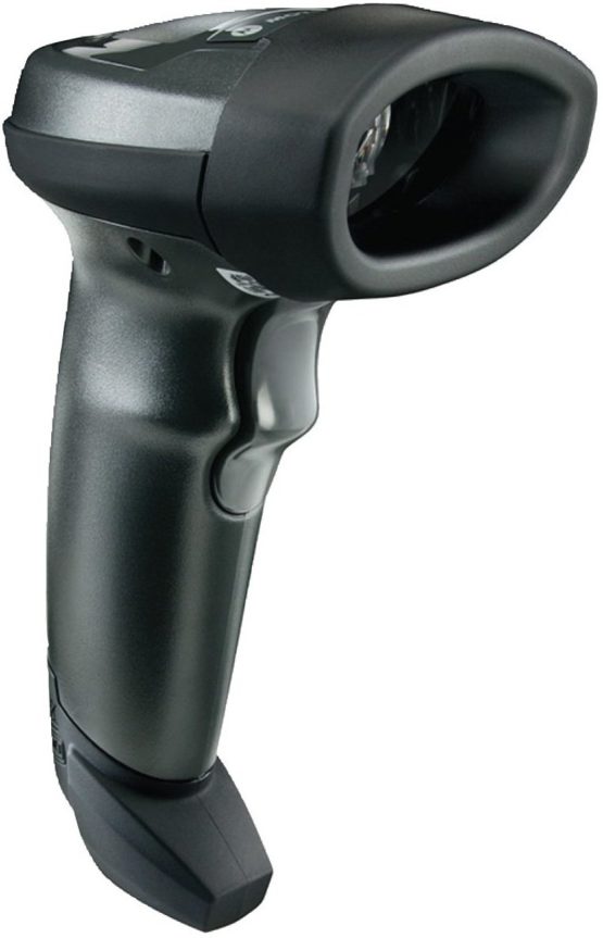 Zebra LI2208-SR7U2100SGW LI2208-SR Handheld Scanner in Black (with Stand) USB Kit: LI2208-SR00007ZZWW Scanner, CBA-U21-S07ZAR Shielded USB Cable, 20-61022-04R Stand Kit, LI2208-SR in Black with Stand, USB Kit