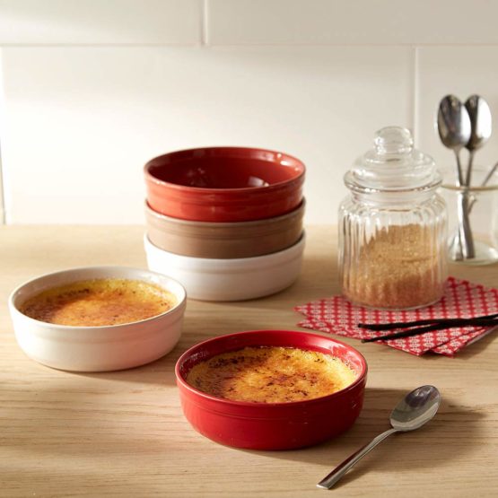 Emile Henry Set 2 x Crème Brulee Dish, (10.13), Burgundy, - Image 3