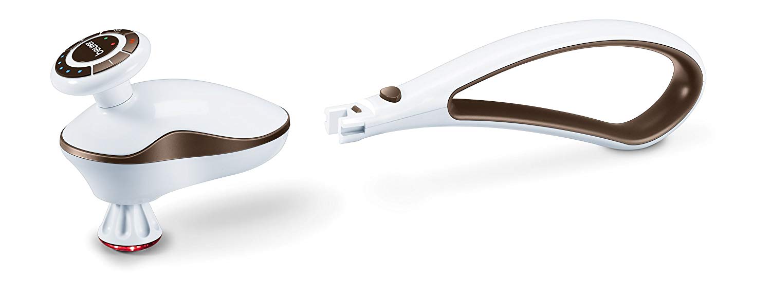 Beurer MG510UK To-Go Cordless Tapping Massager for Muscle Relaxation and Regeneration Cordless Handheld Massager with Removable Handle & 4 Massage Attachments - Image 2