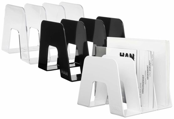 HAN 16200-12, Catalogue rack SORTER. Stylish design icon in high-gloss white - Image 3
