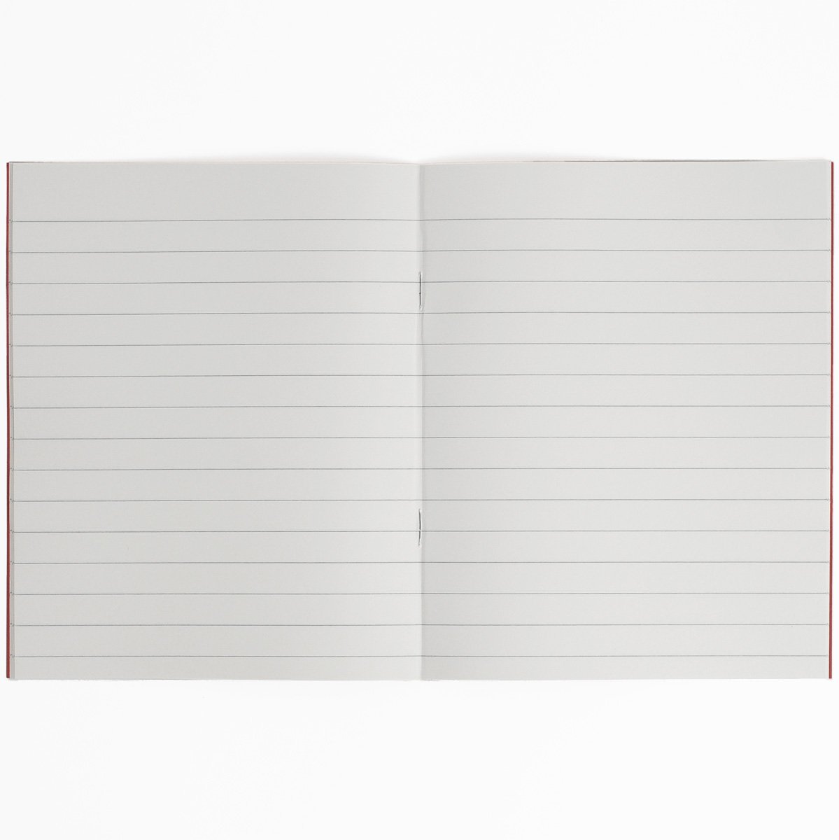 Rhino 8 x 6.5 Exercise Books, 48-Page / 12mm Lined Paper Notebook, 10-Pack, Writing Book, Office & School Stationery Supplies, Red - Image 4