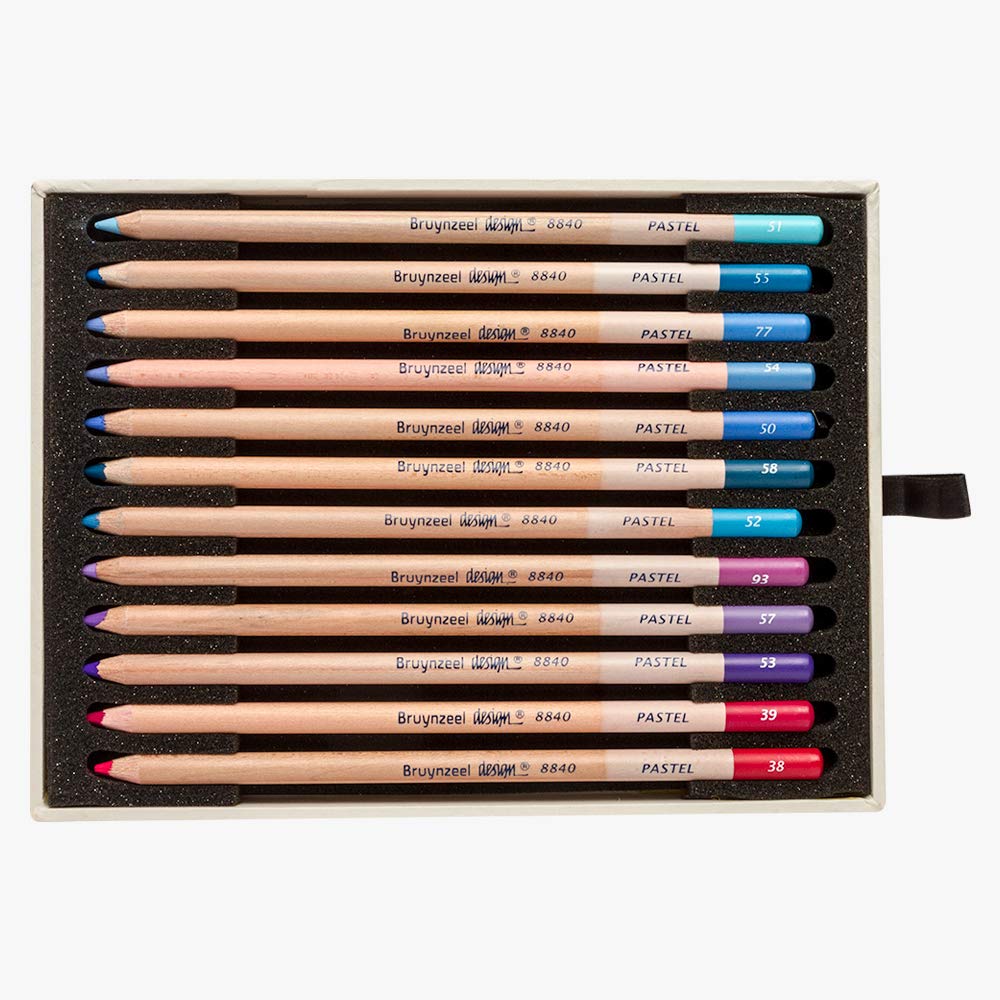 Bruynzeel Design Professional Pastel Pencil Set of 48 Colors in Box, Multicolor, 48 count (Pack of 1) - Image 4