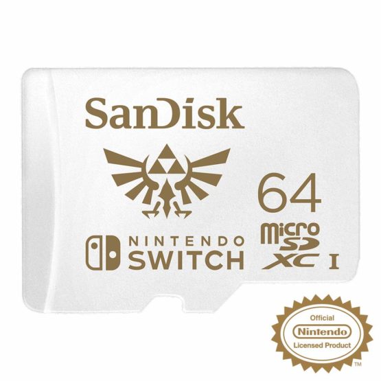 SanDisk microSDXC UHS-I card for Nintendo 64GB - Nintendo licensed Product