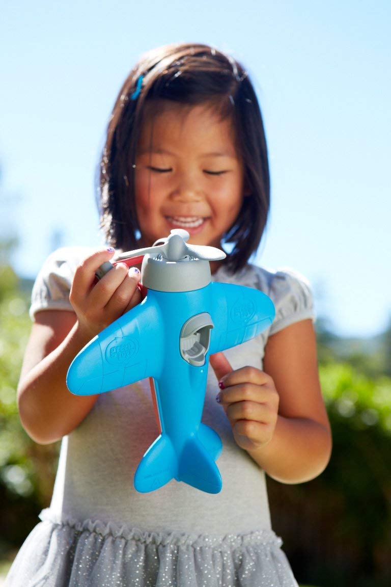 Green Toys Airplane, Blue - Image 4