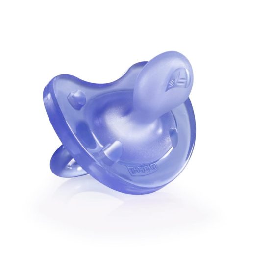 Chicco Soft ergonomic pacifier in silicone x 2, purple / pink, 16-36 months - Image 3