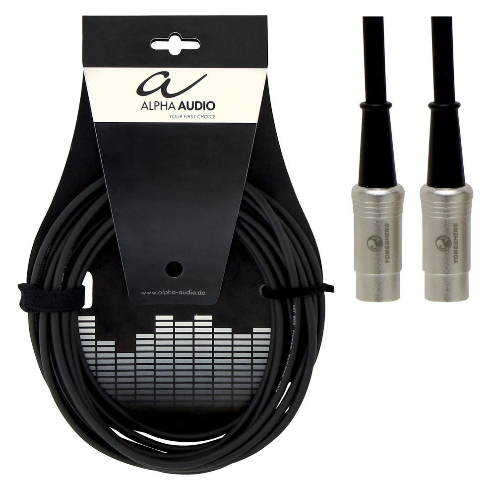 GEWA Midi cable Pro Line 6m, black, 6 m