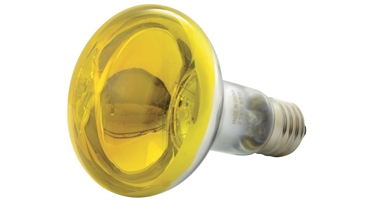 QTX R80 Coloured Reflector Lamps, Yellow
