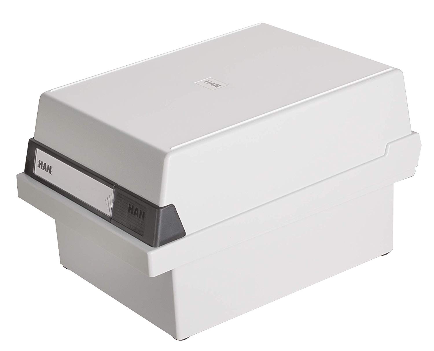 HAN 966-11, Card filing box A6 landscape. Innovative, attractive design holds 800 cards