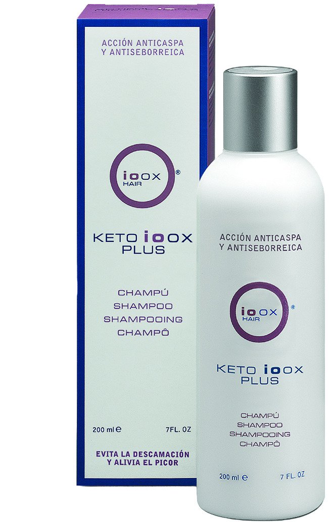 ioox Keto Plus Shampoo - 200 ml, white, 200 ml (Pack of 1)