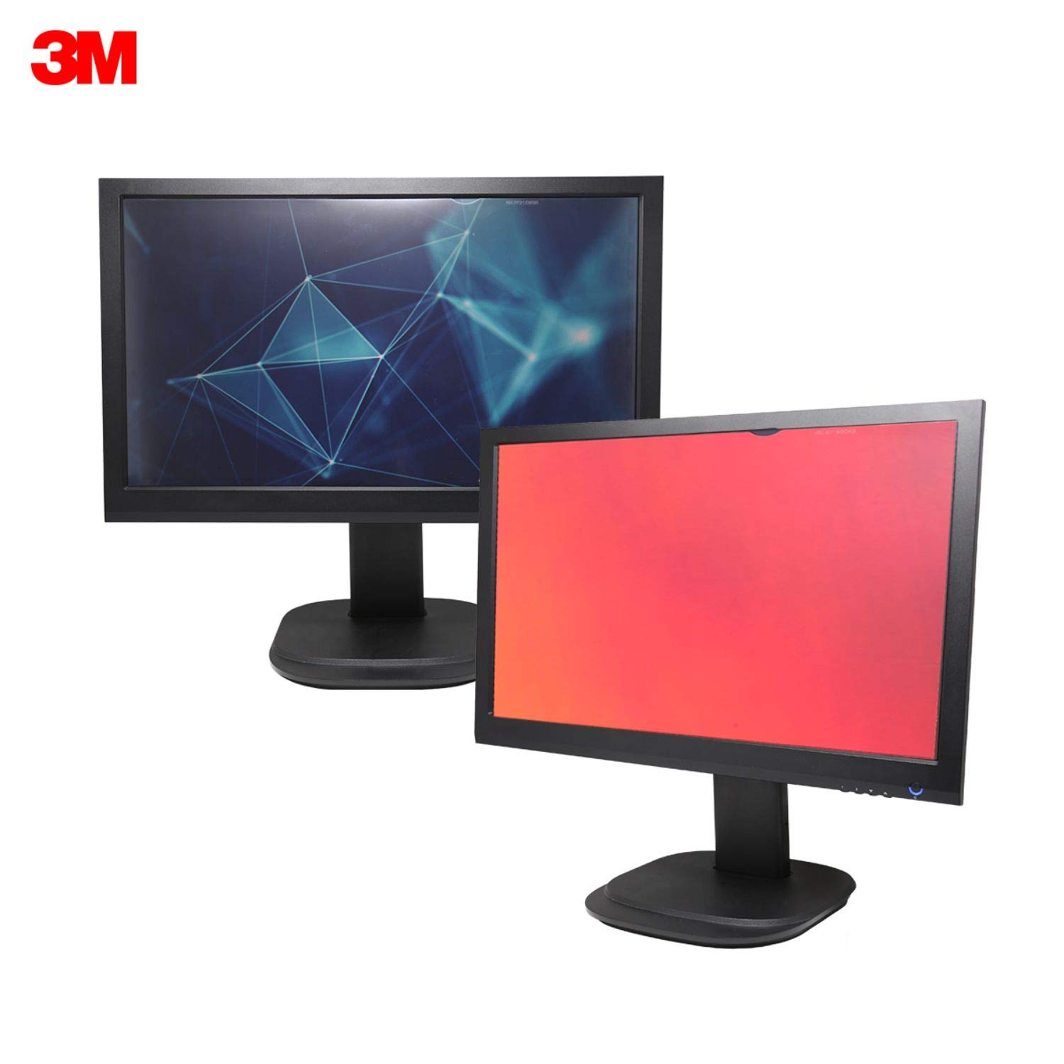 3M 23.0" Widescreen Gold Privacy Filter - 98044064396, Yellow, 23"