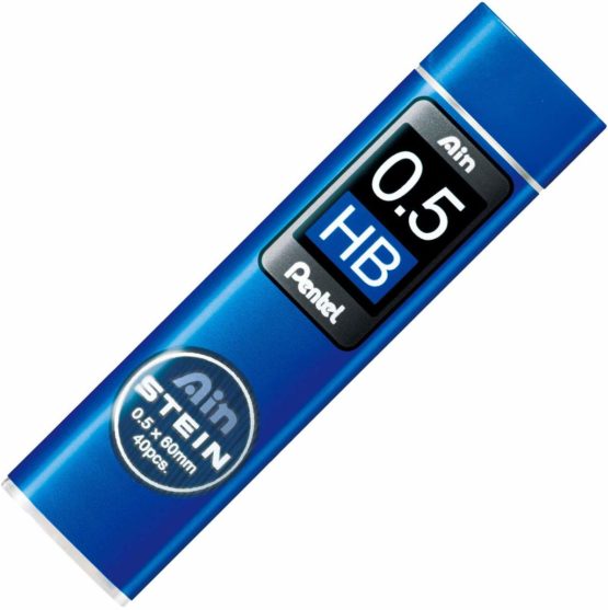 Pentel C275-HB Pack de 12 Etuis de 40 mines 0,5mm HB pour porte-mines