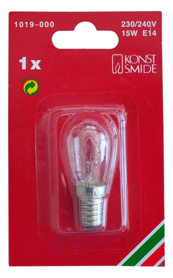Konstsmide 1019-000 Official Spare Bulbs, 240 V, 15 W - Pack of 1