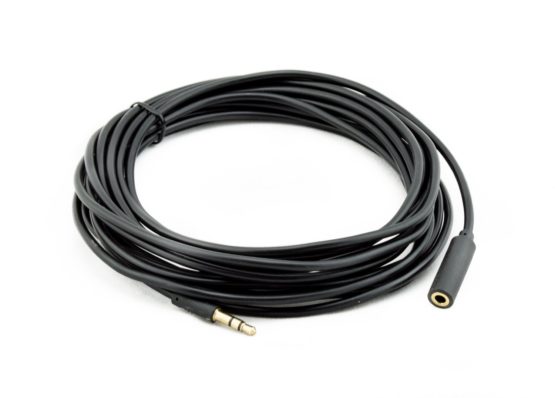 AKORD 5 m 3.5 mm AUX Extension Male Jack to Female Socket Cable - Image 2