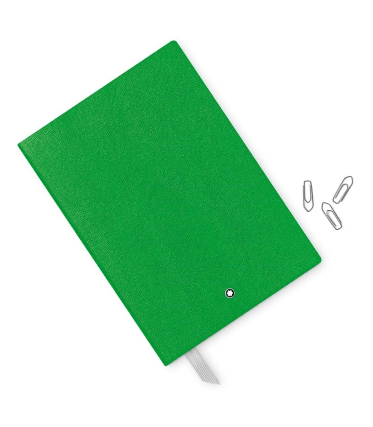 Montblanc Notebook 116518 Fine Stationery #146 Green - Elegant Soft Cover Journal - Lined Notebook with Leather Binding - A5 - Image 3