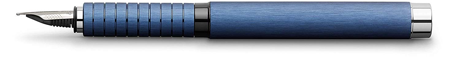 Faber-Castell 148440 Medium Essentio Fountain Pen - Blue - Image 2