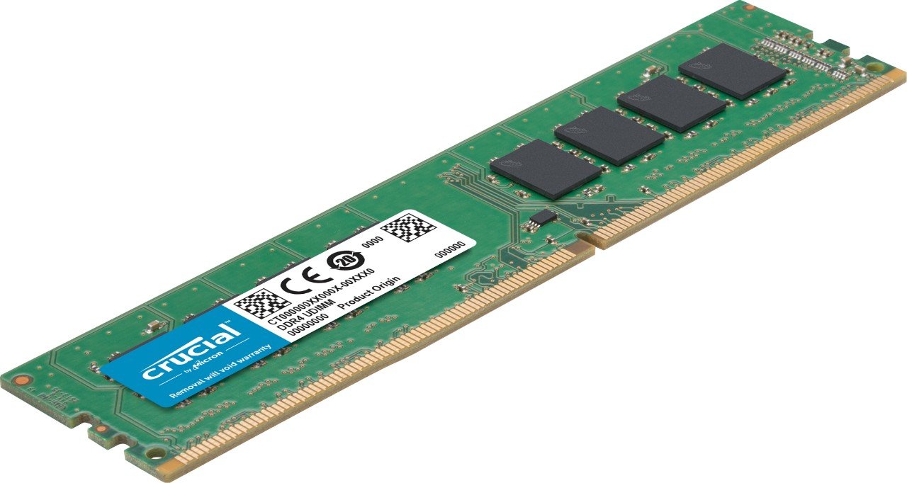 Crucial CT2K8G4DFS8266 16 GB Kit (8 GBx2) (DDR4, 2666 MT/s, PC4-21300, Single Rank x8, DIMM, 288-Pin) Memory - Image 2