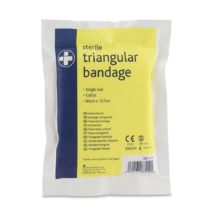 Reliance REL414 Calico Triangular Bandage, Sterile, 90 cm x 127 cm (pack of 10)