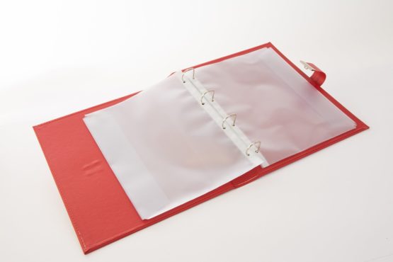 Filofax Cezanne Red Document Folder - Image 3