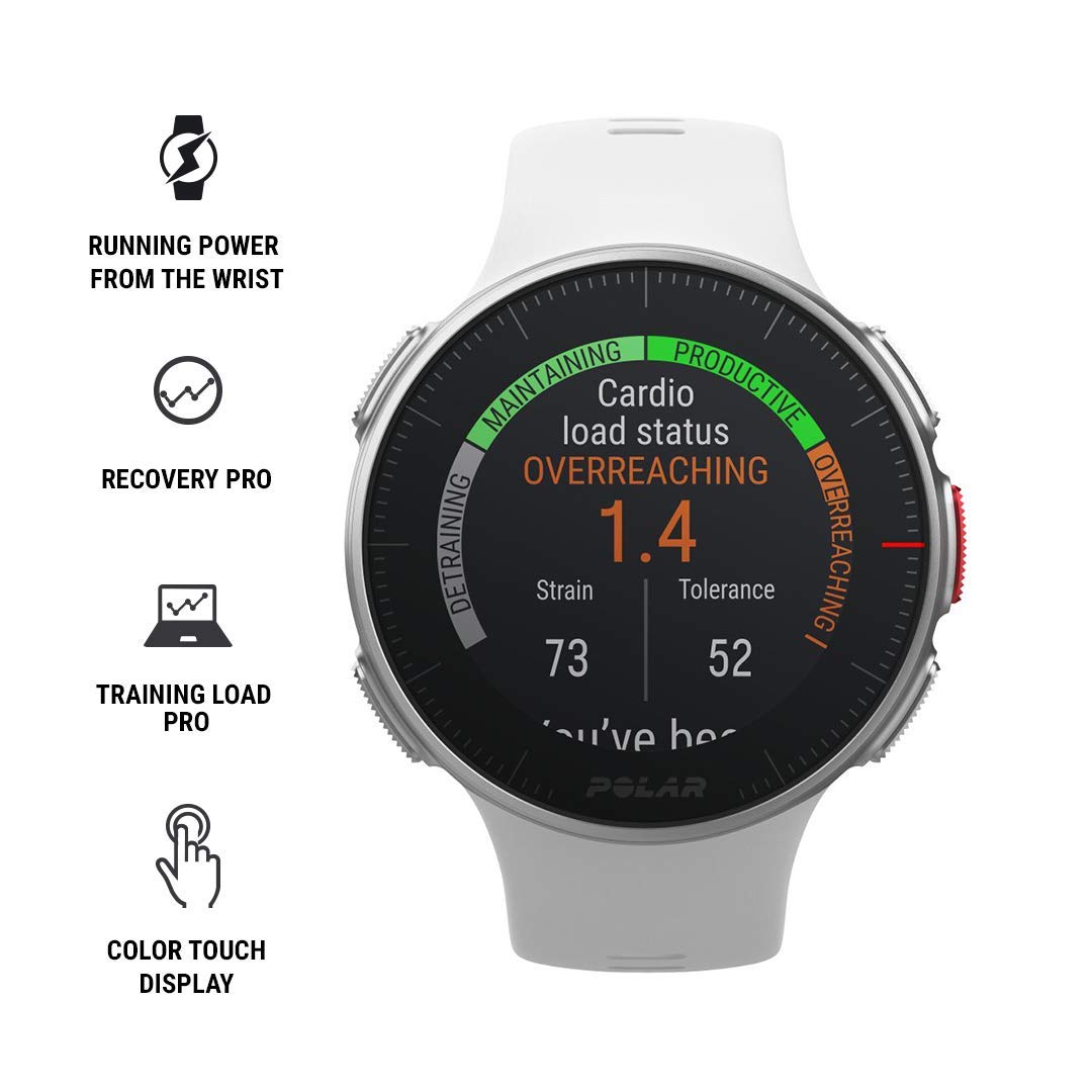 Polar Vantage V Sports Watch for Running Cycling, Swimming, Etc. Precision Prime Sensor Fusion Technology Enabled, Waterproof - Image 2