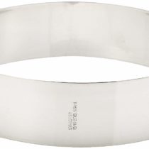 Staedter Round Dessert Ring, Silver, 23 x 5 cm