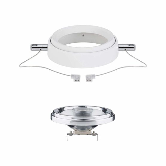 Paulmann 94200 Powerline II System Cable Complete Set LED spot 2700 K Warm White 5x8W G53 230/12V 80VA Ceiling incl. lamp, Metal, 40 W - Image 3