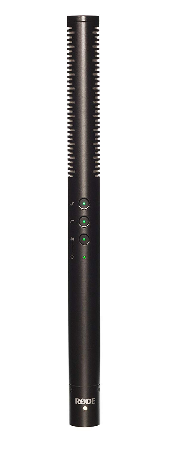 Rdiameter DE NTG4+ Versatile Dual-powered Supercardioid Condenser Shotgun Microphone with Switchable High-frequency Boost