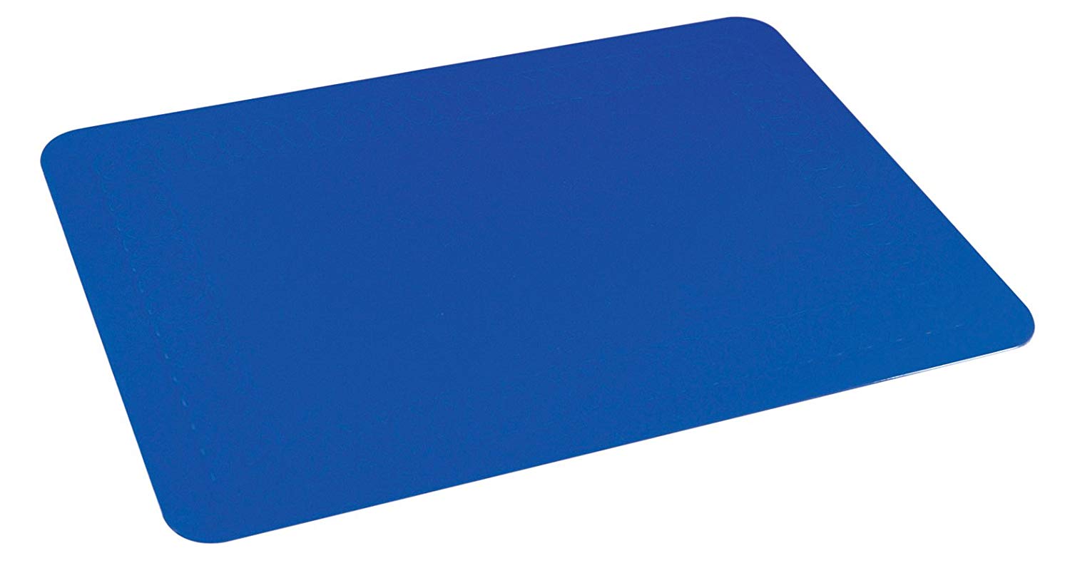 Tenura Blue Non Slip Table and Tray Mat 35 5 x 25 5 cm, 35.5 x 25.5cm