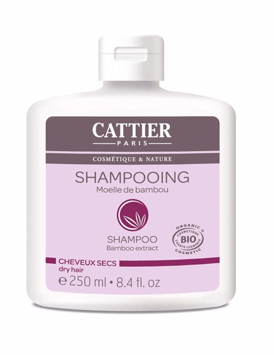 Cattier Shampoo for Dry Hair 250 ml Pack of 2 Bamboo Moon