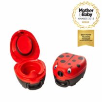 My Carry Potty - Ladybird Travel Potty, Award-Winning Portable Toddler Toilet Seat for Kids to Take Everywhere