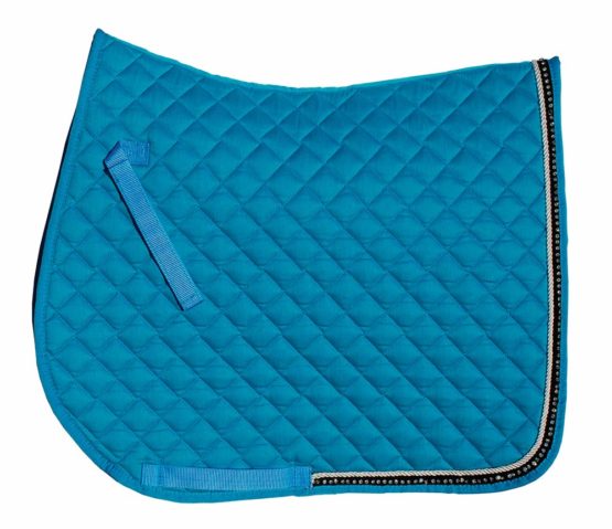 Rhinegold Elite Diamante Trim Saddle Cloth