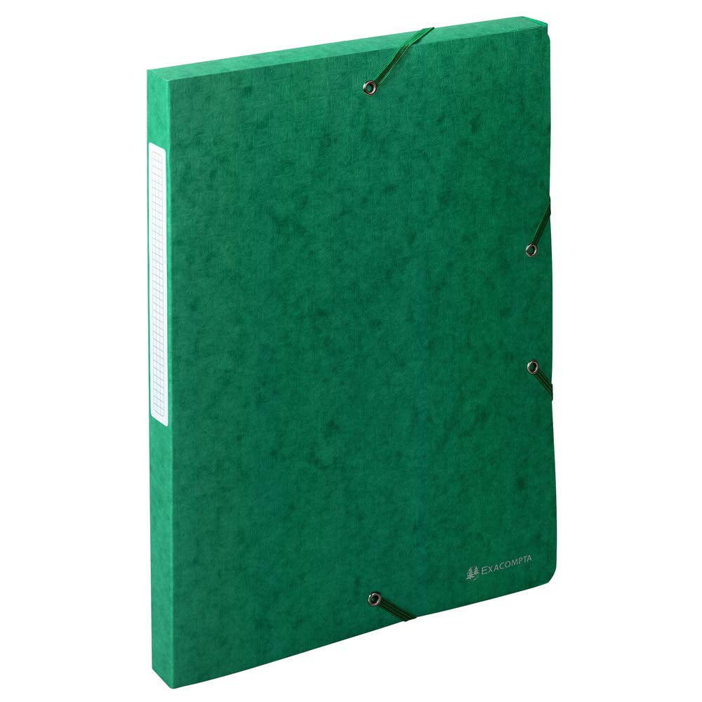 Exacompta, Ref 50703E, Scotten Filing Box, 250 x 330mm in Size, Suitable for Holding A4 Documents, 25mm Spine